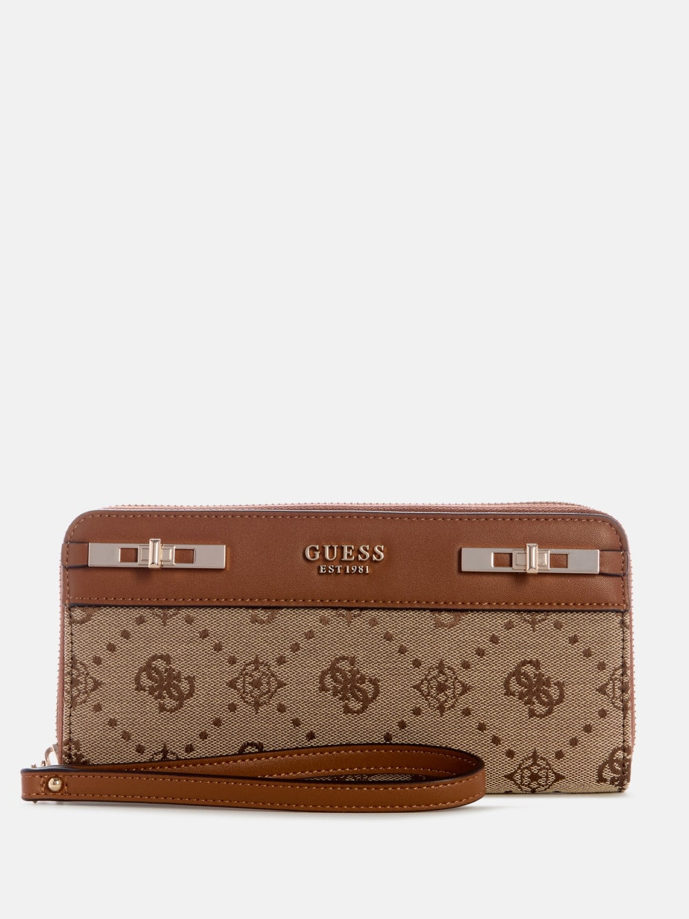 Melinda Quattro G Large Zip-Around Wallet - Guess