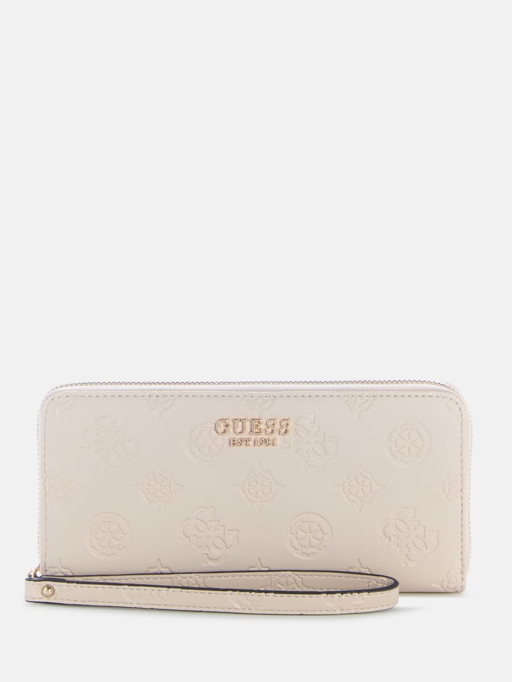 Laurel II Debossed Peony Large Wallet - Guess