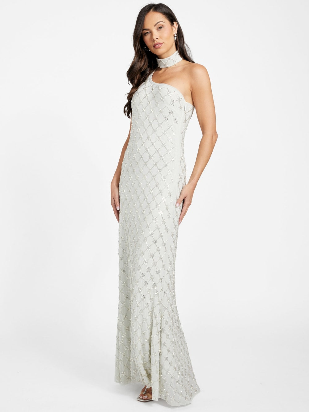 Nelia Diamond Maxi Dress - Guess