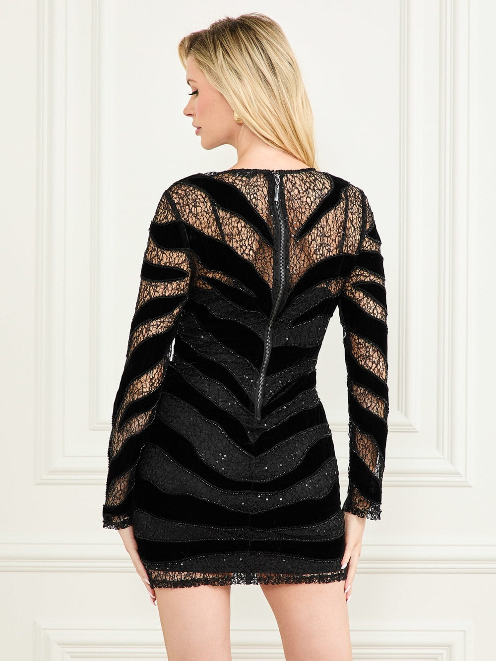 Sonata Sequin Lace Dress - Guess