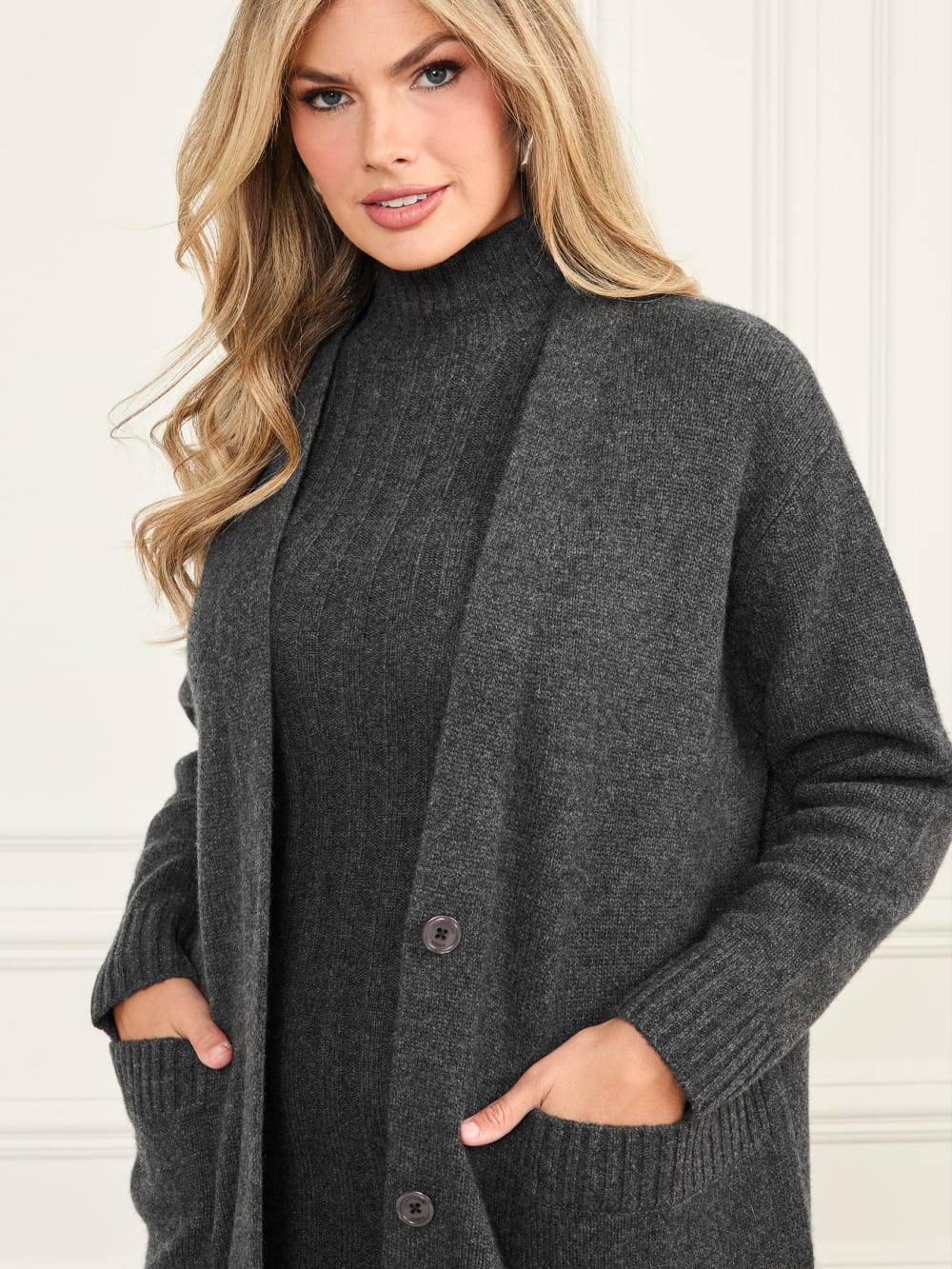 Michaela Cashmere Cardigan - Guess