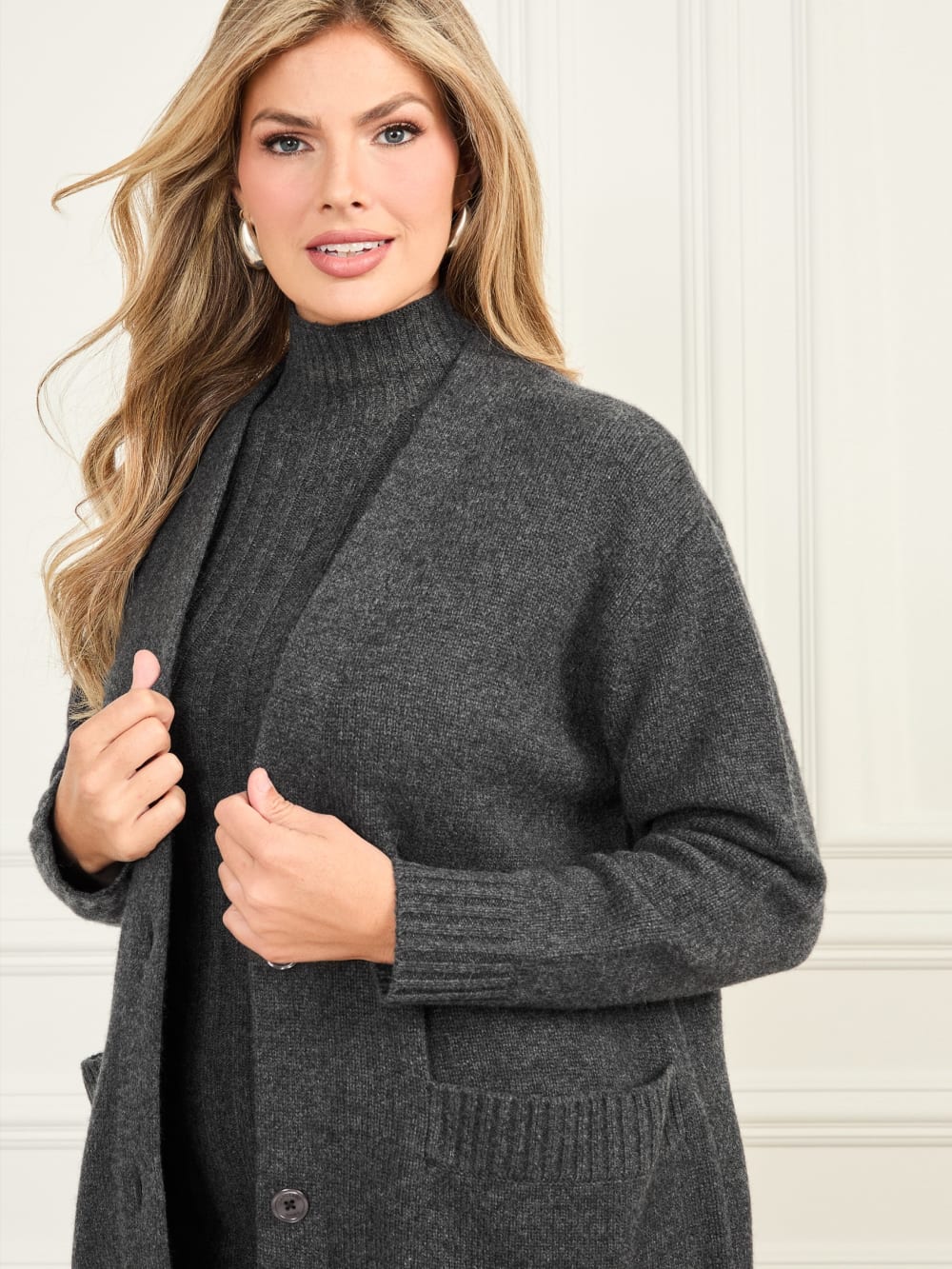 Michaela Cashmere Cardigan - Guess