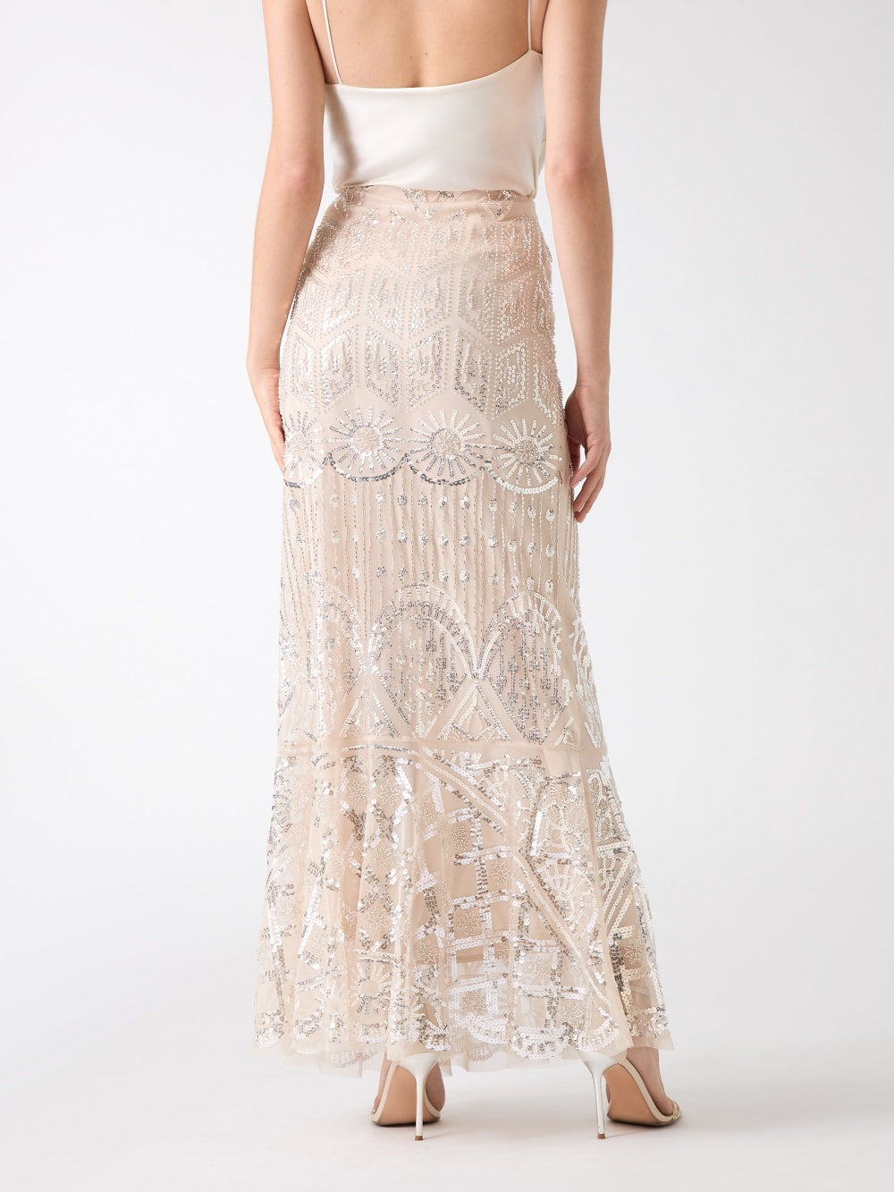 Crystals Embroidered Skirt - Guess