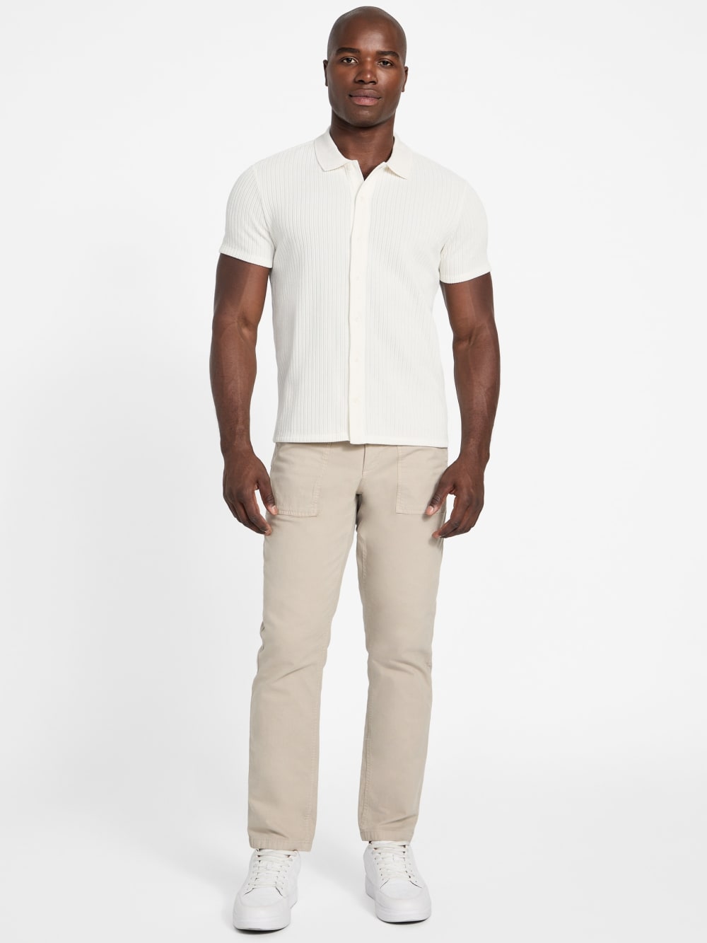 Olsen Soft Ribbed Shirt - Guess