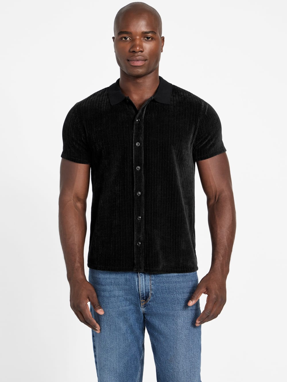 Olsen Soft Ribbed Shirt - Guess