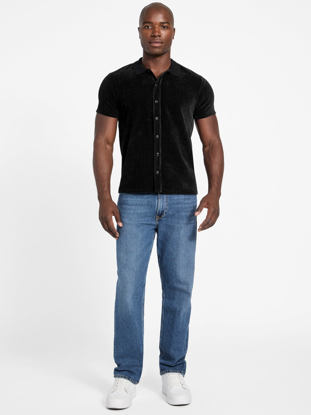 Olsen Soft Ribbed Shirt - Guess