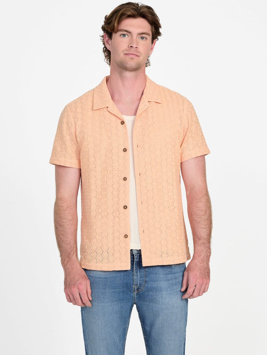 Wesley Crochet Resort Shirt - Guess