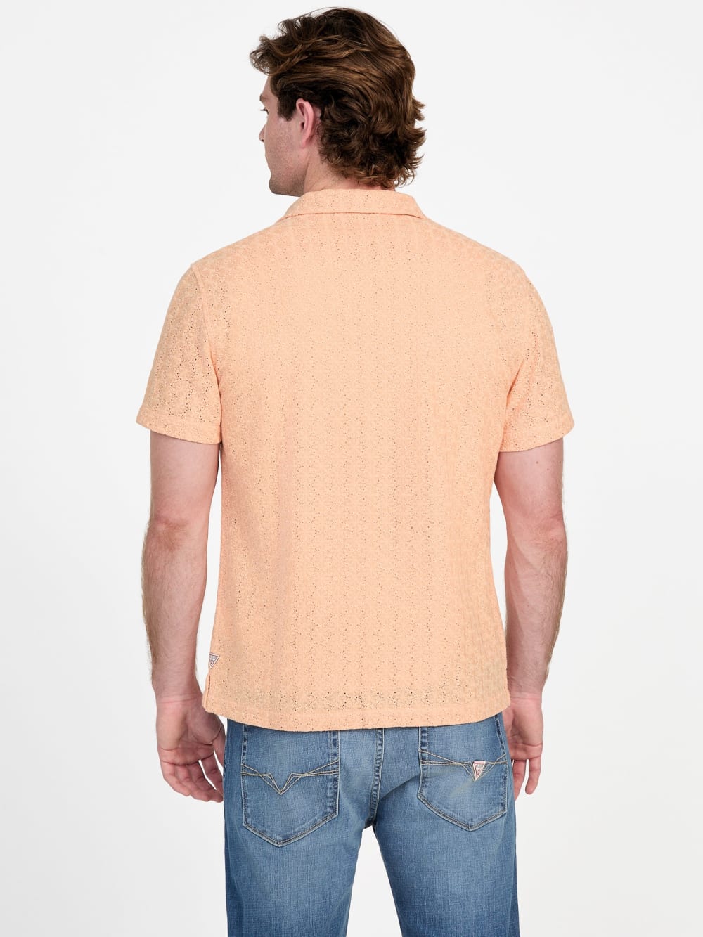 Wesley Crochet Resort Shirt - Guess