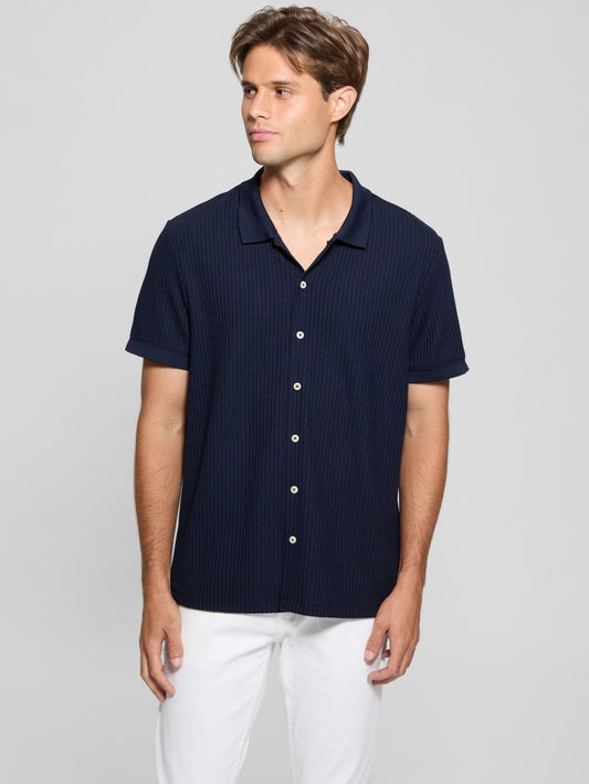 Pointelle Knit Shirt - Guess