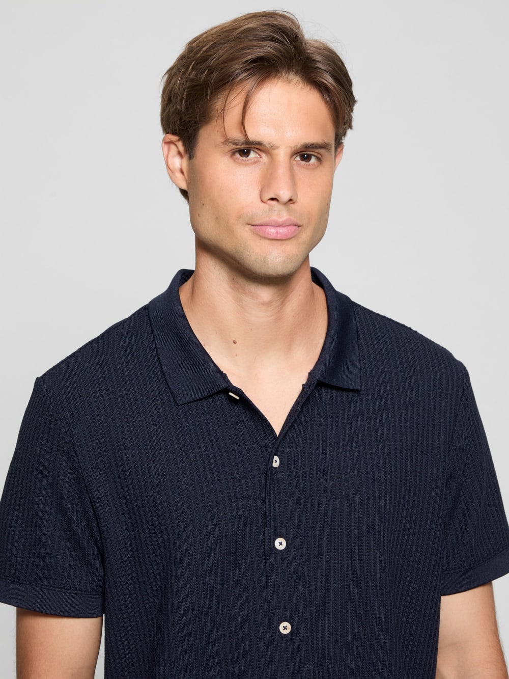 Pointelle Knit Shirt - Guess