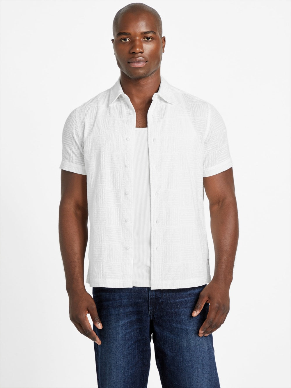 Idris Embroidered Shirt - Guess