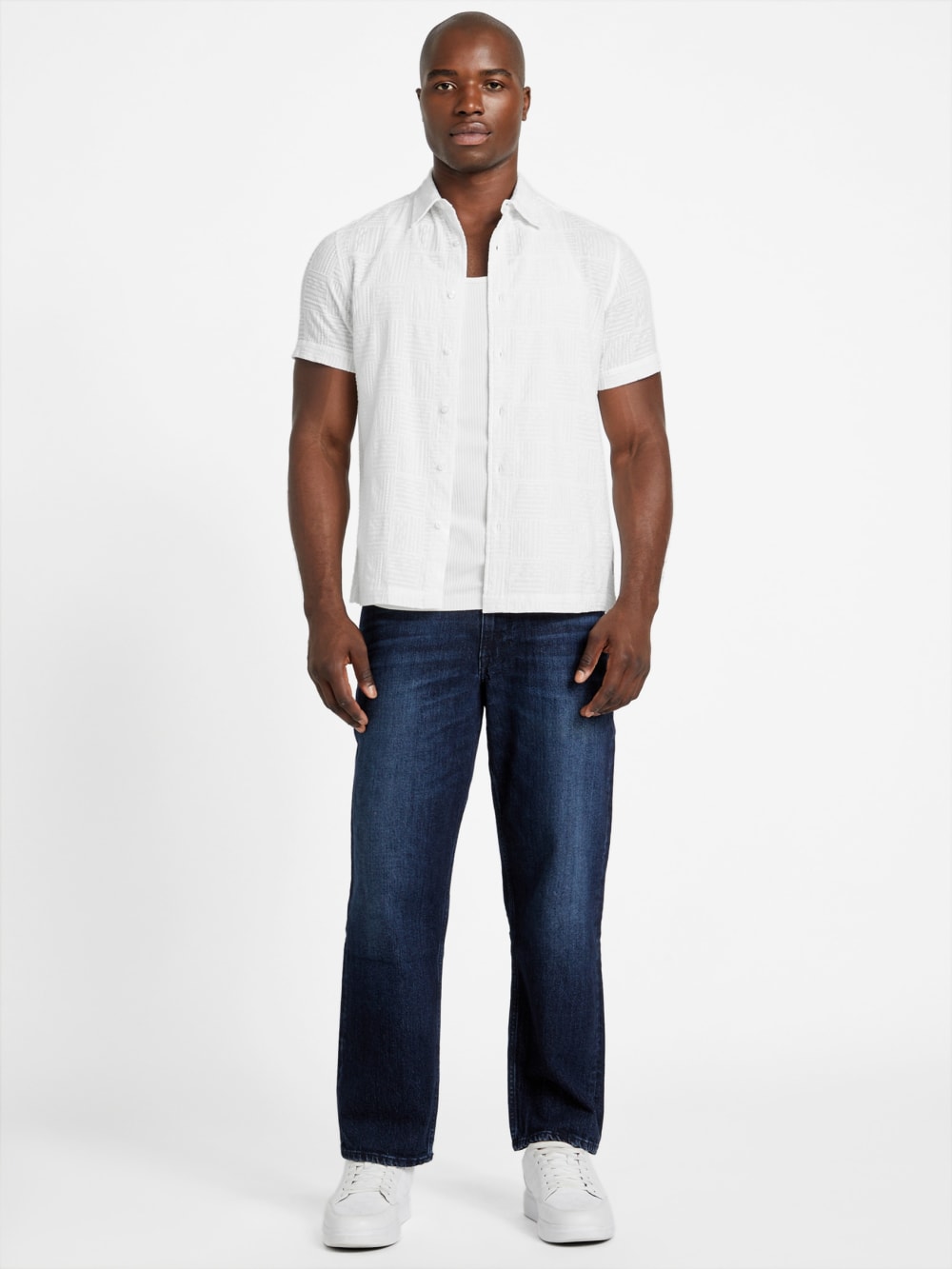 Idris Embroidered Shirt - Guess
