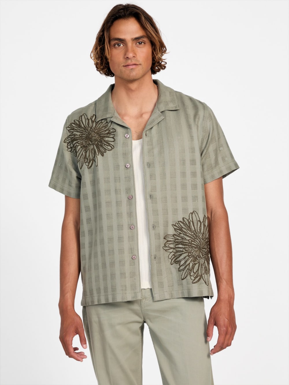 Conrad Embroidered Shirt - Guess