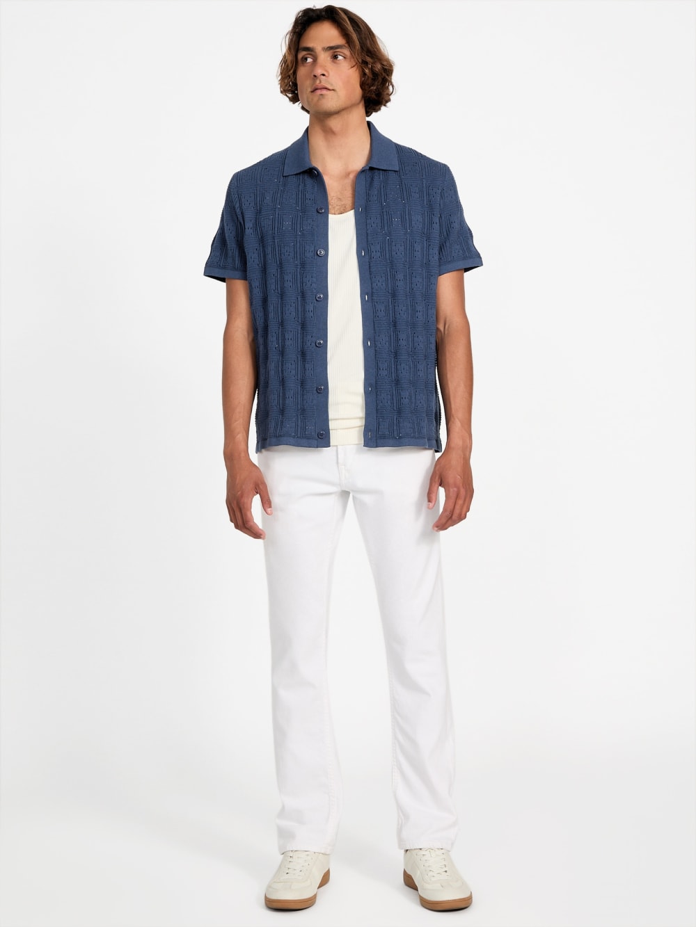 Topanga Pointelle Shirt - Guess