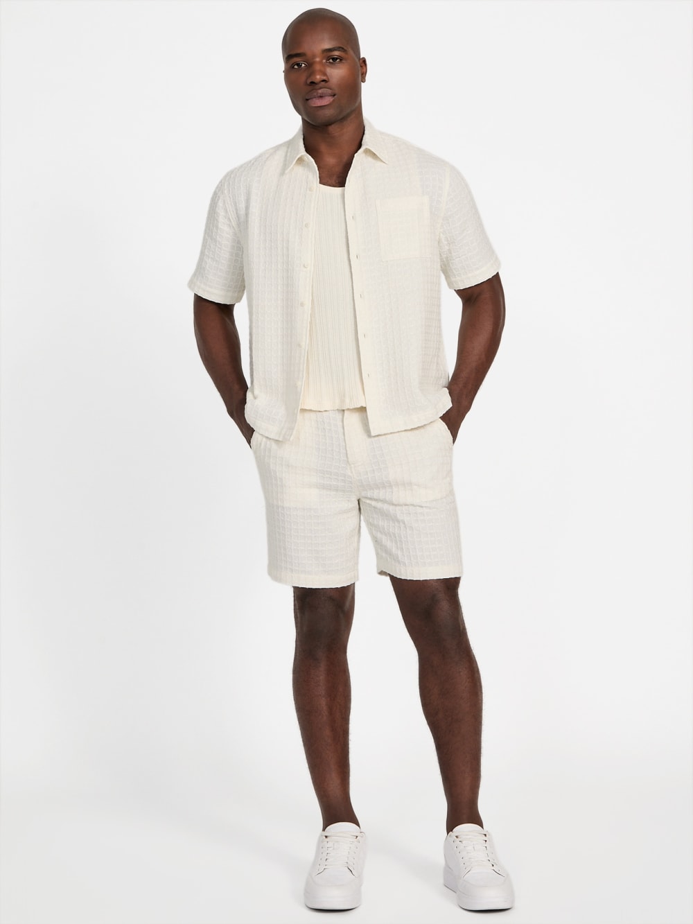 Fisher Textured Shirt - Guess