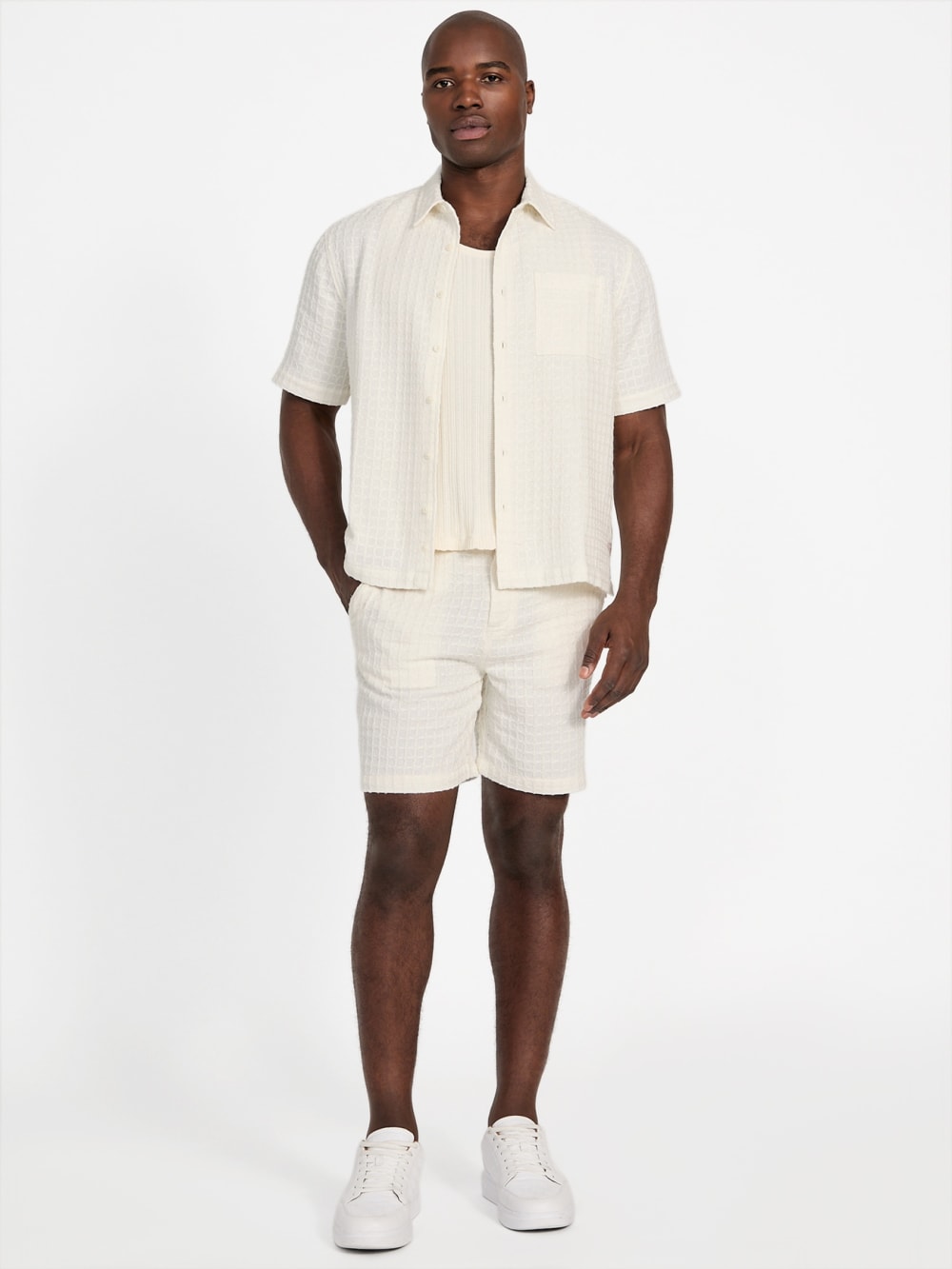 Fisher Textured Shirt - Guess