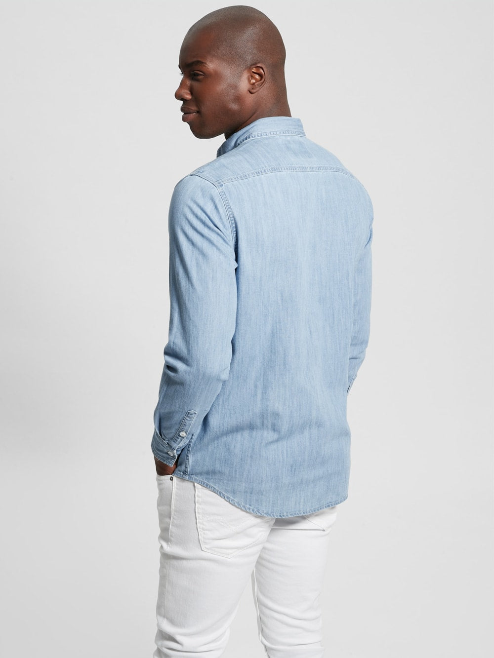 Ronnie Chambray Shirt - Guess
