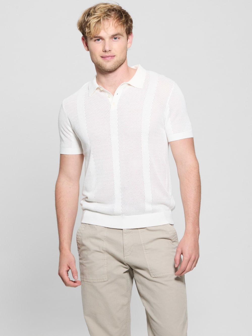 Eco Elijah Knit Polo - Guess