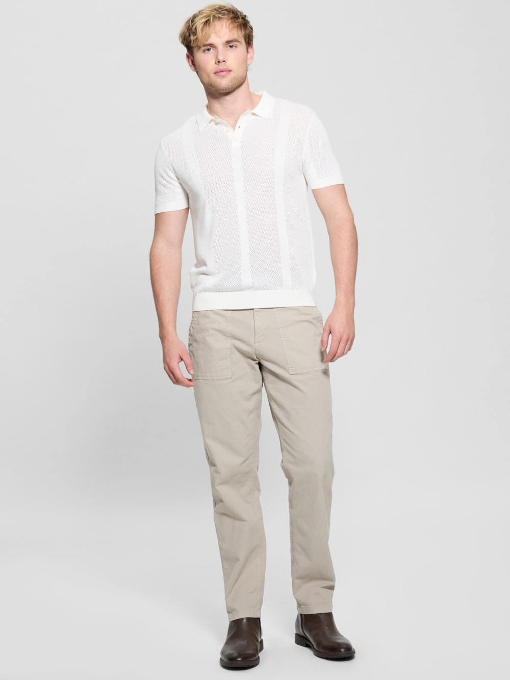 Eco Elijah Knit Polo - Guess