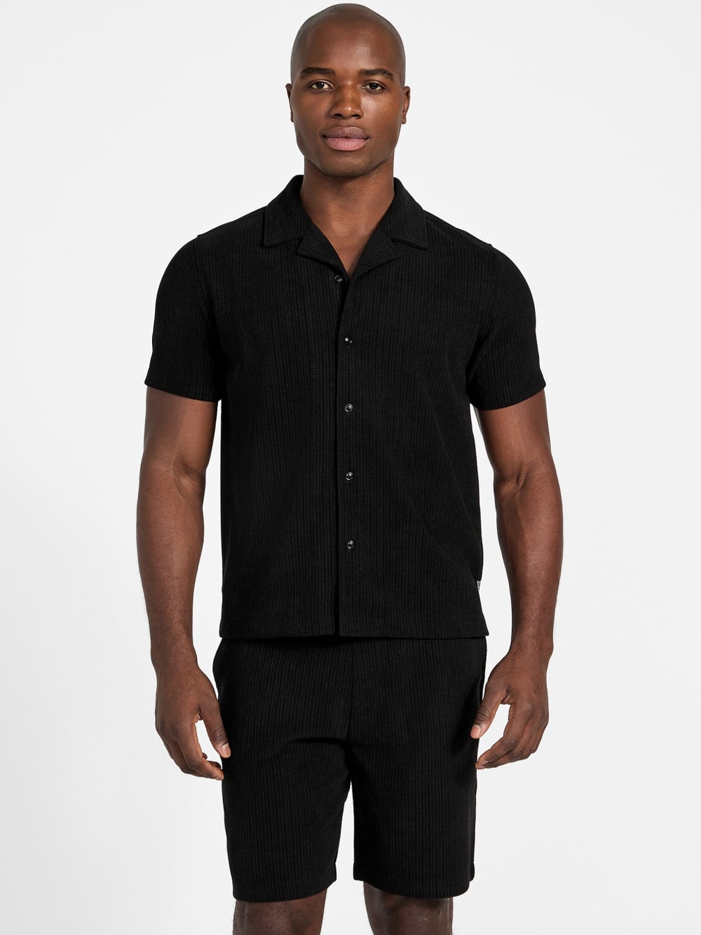 Eco Baron Textured Shirt - Guess