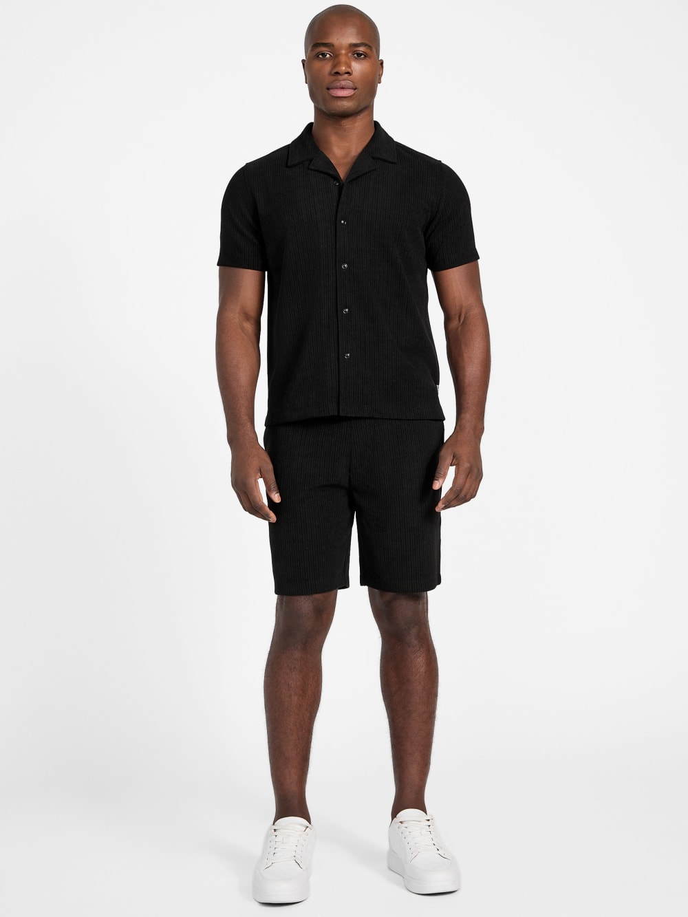 Eco Baron Textured Shirt - Guess