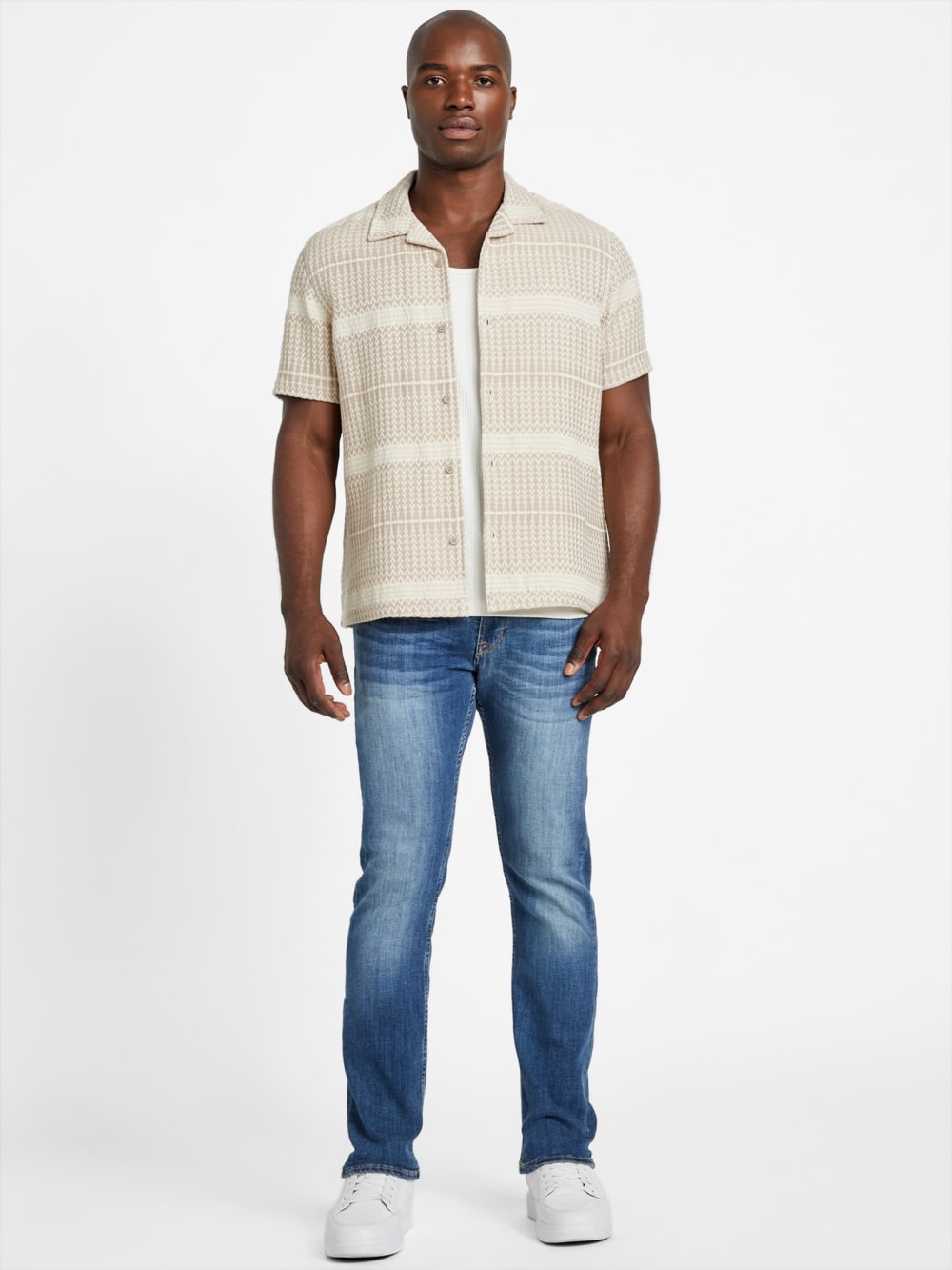 Arrow Jacquard Shirt - Guess