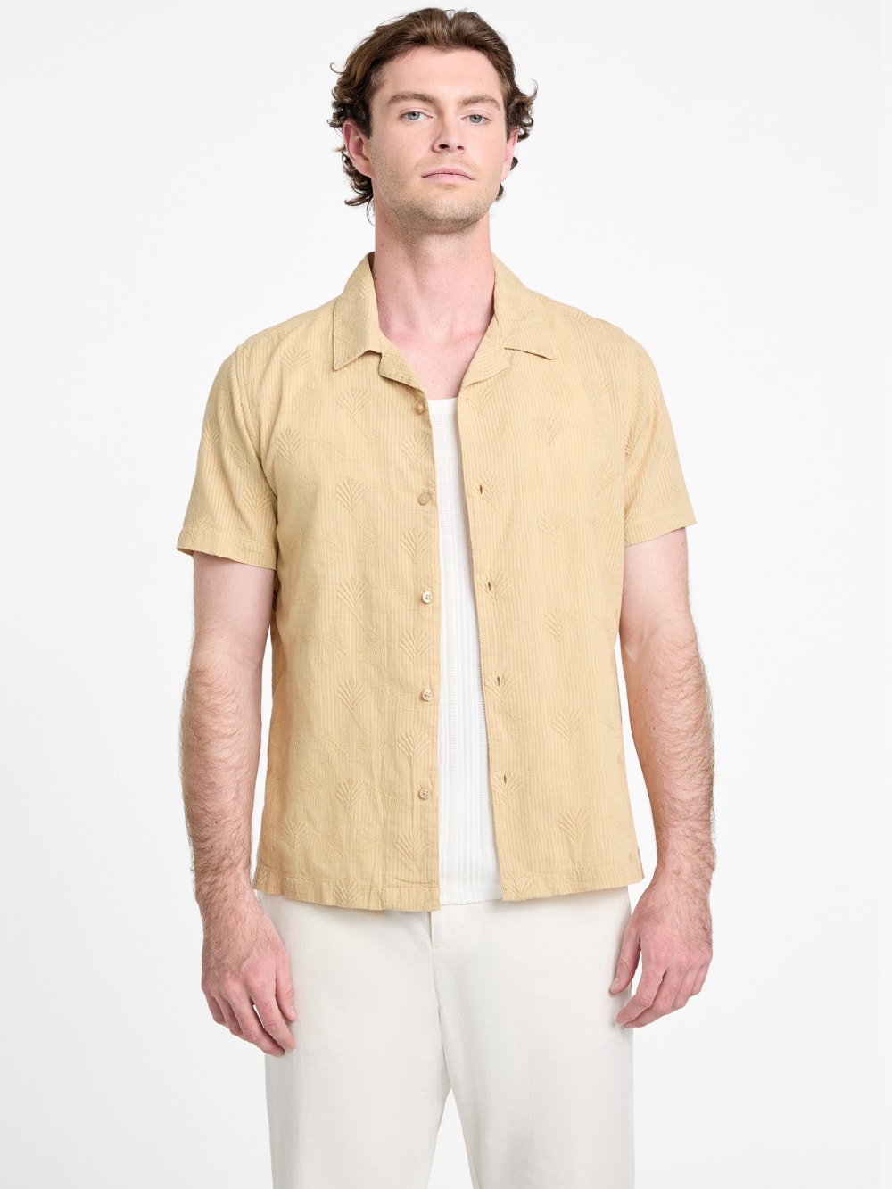 Moss Dobby Shirt - Guess