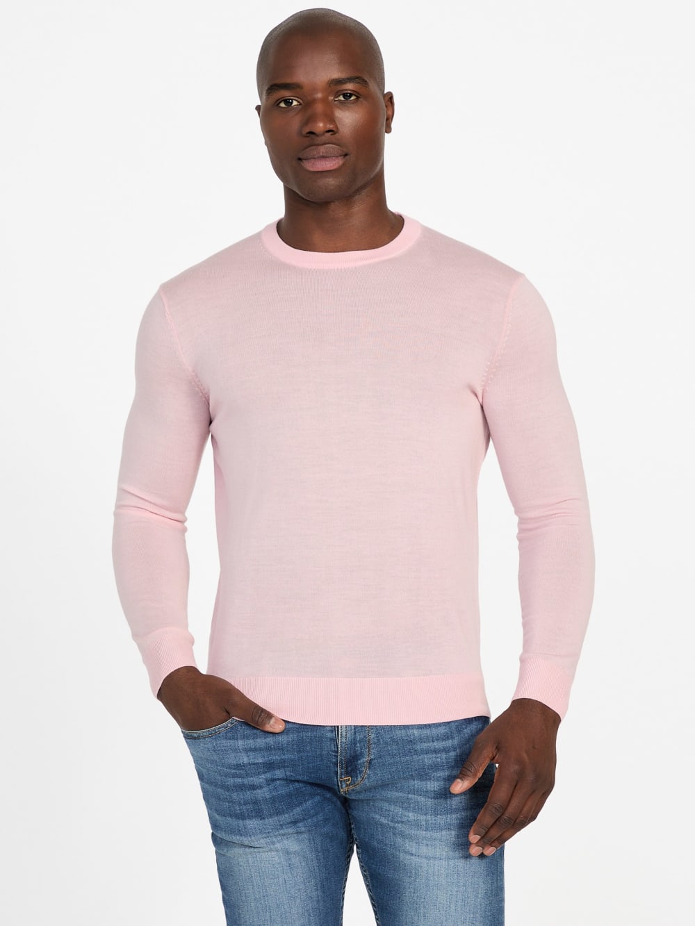Fred Crewneck Wool Sweater - Guess