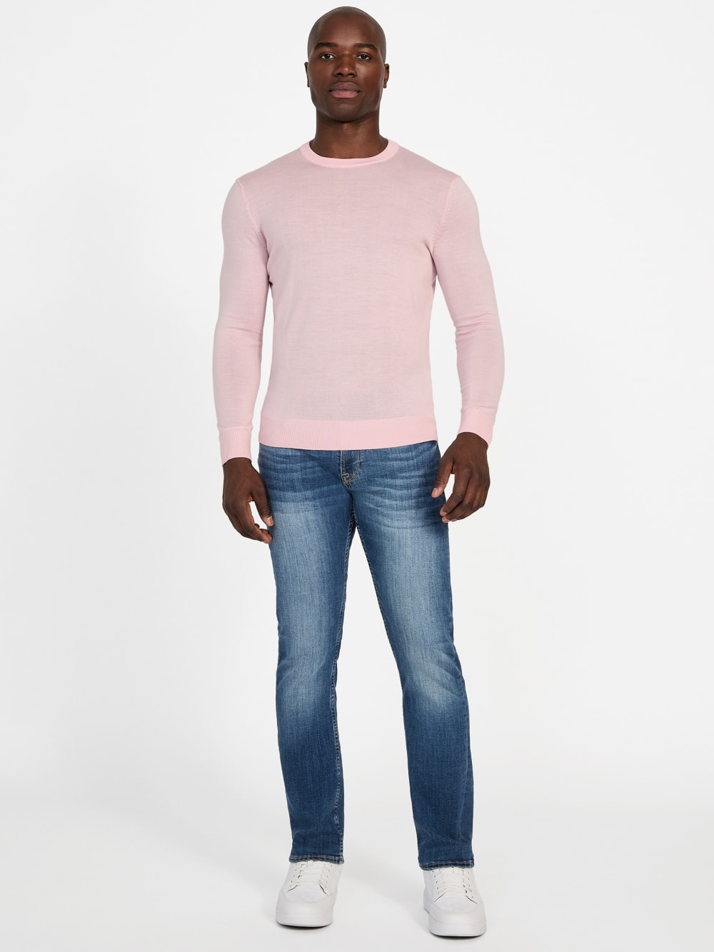 Fred Crewneck Wool Sweater - Guess