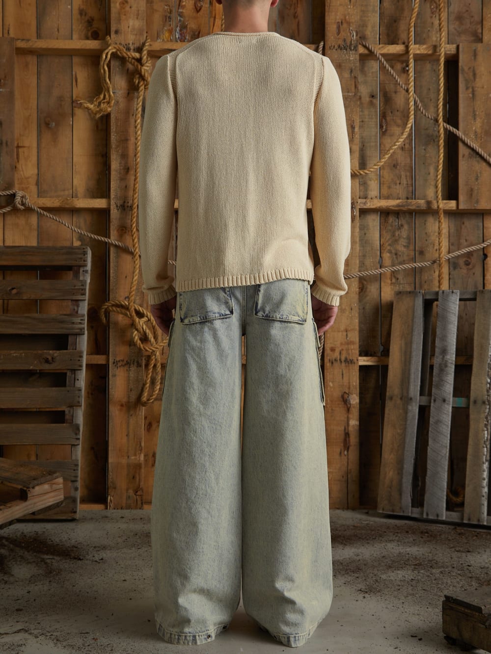 open knit sweater - Guess