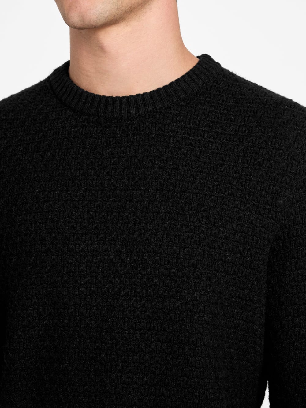 Eco Arlo Open-Stitch Sweater - Guess