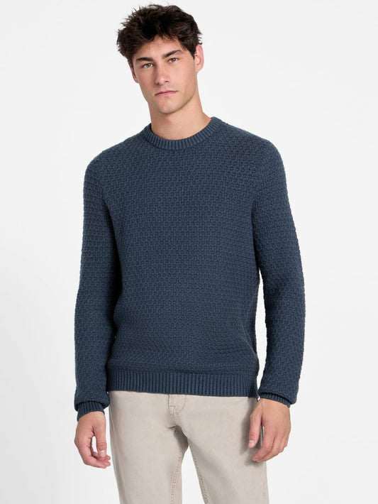 Eco Arlo Open-Stitch Sweater - Guess