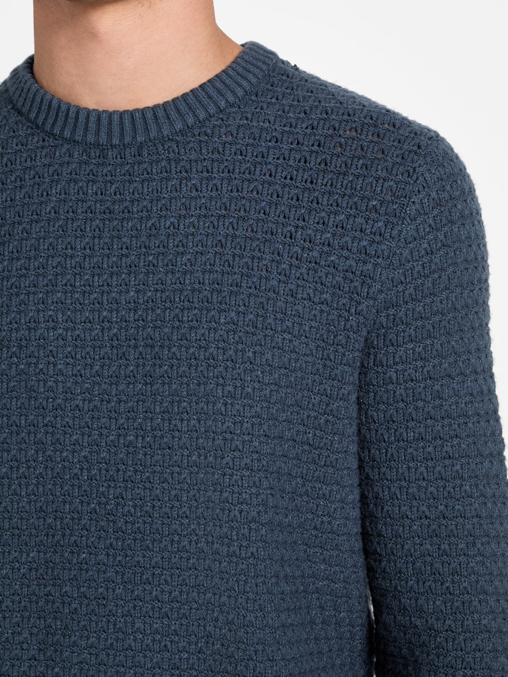 Eco Arlo Open-Stitch Sweater - Guess
