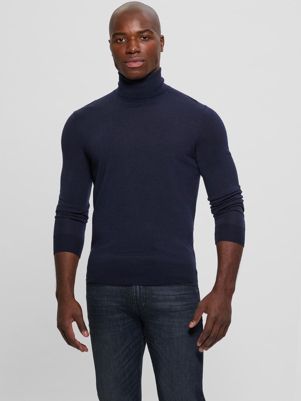 Fred Wool Turtleneck Sweater - Guess
