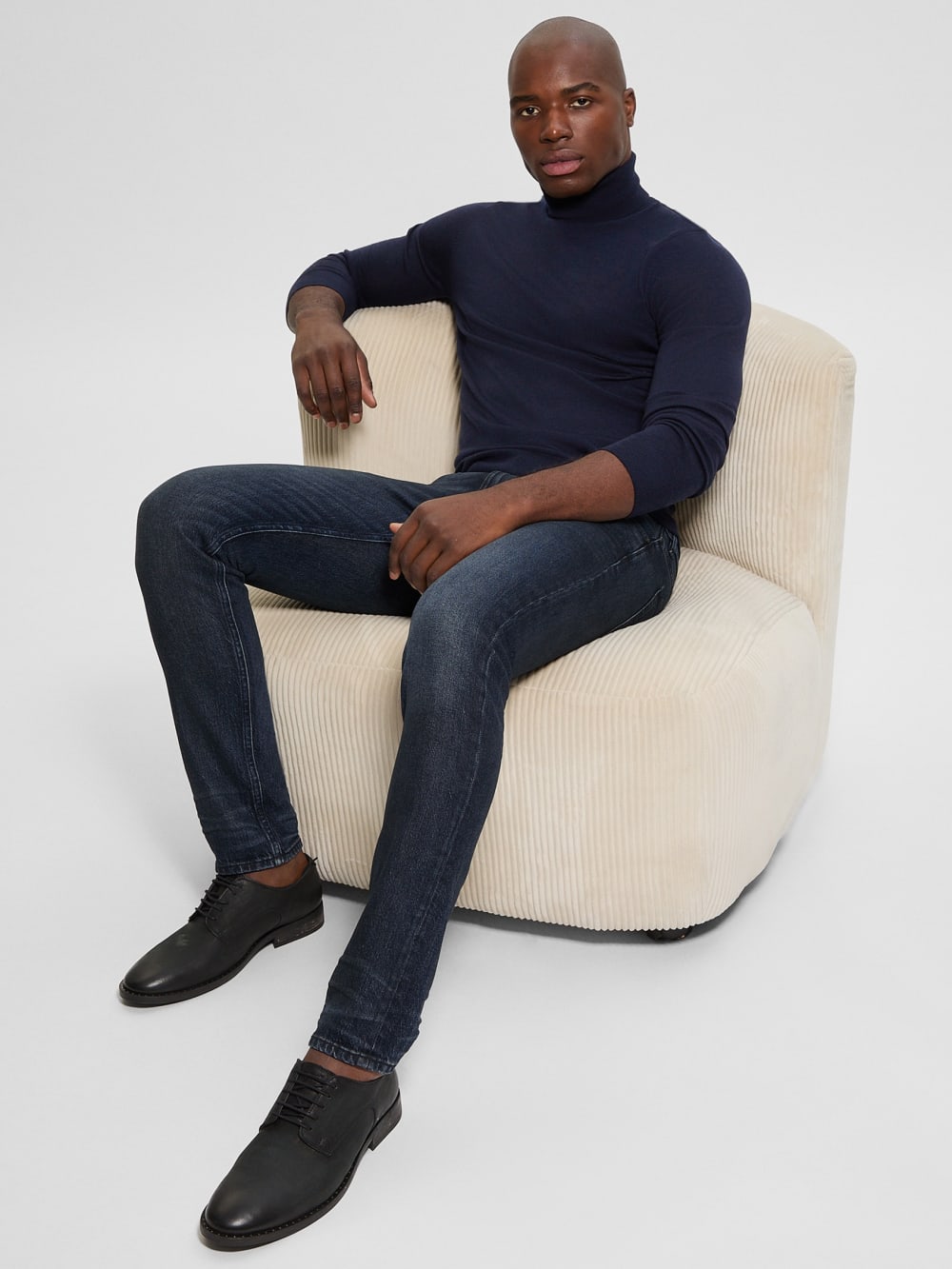 Fred Wool Turtleneck Sweater - Guess
