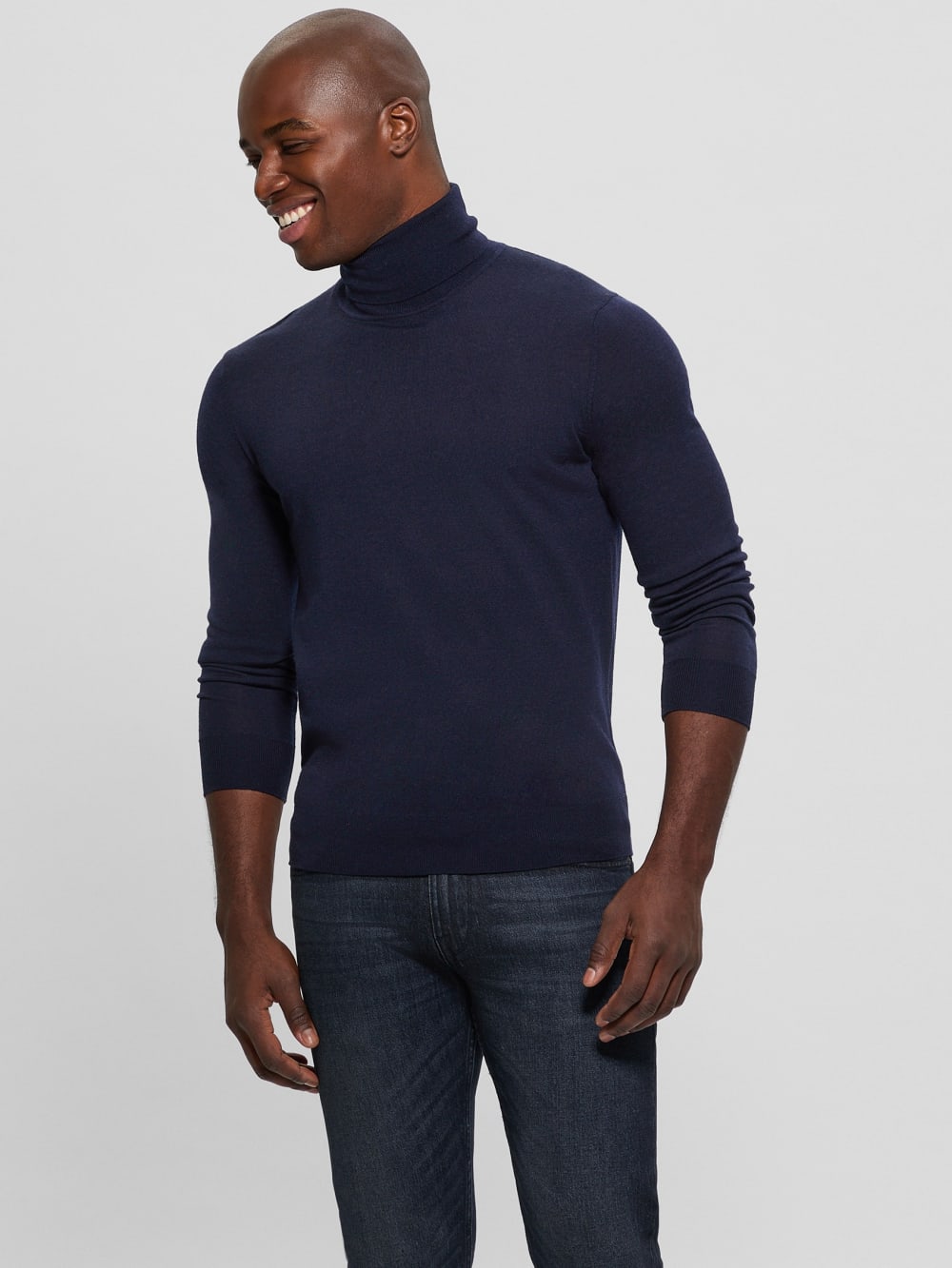 Fred Wool Turtleneck Sweater - Guess