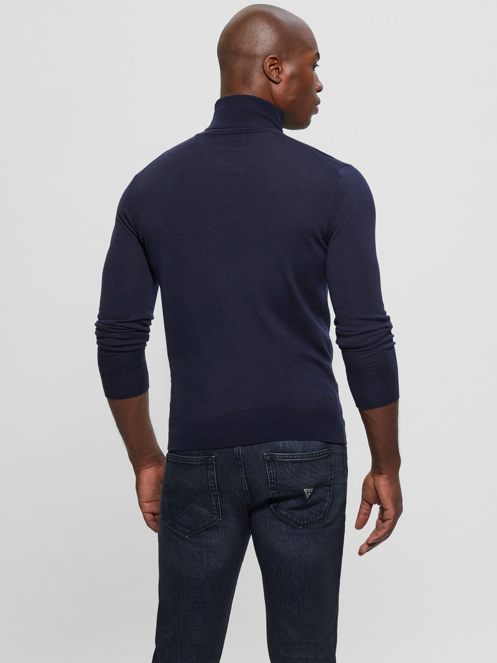 Fred Wool Turtleneck Sweater - Guess