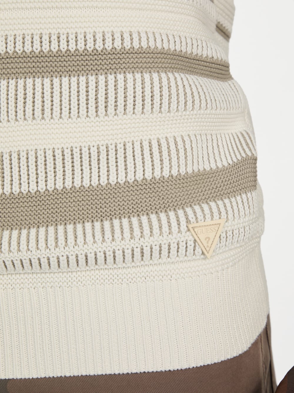 Eco Giffard Striped Sweater Vest - Guess
