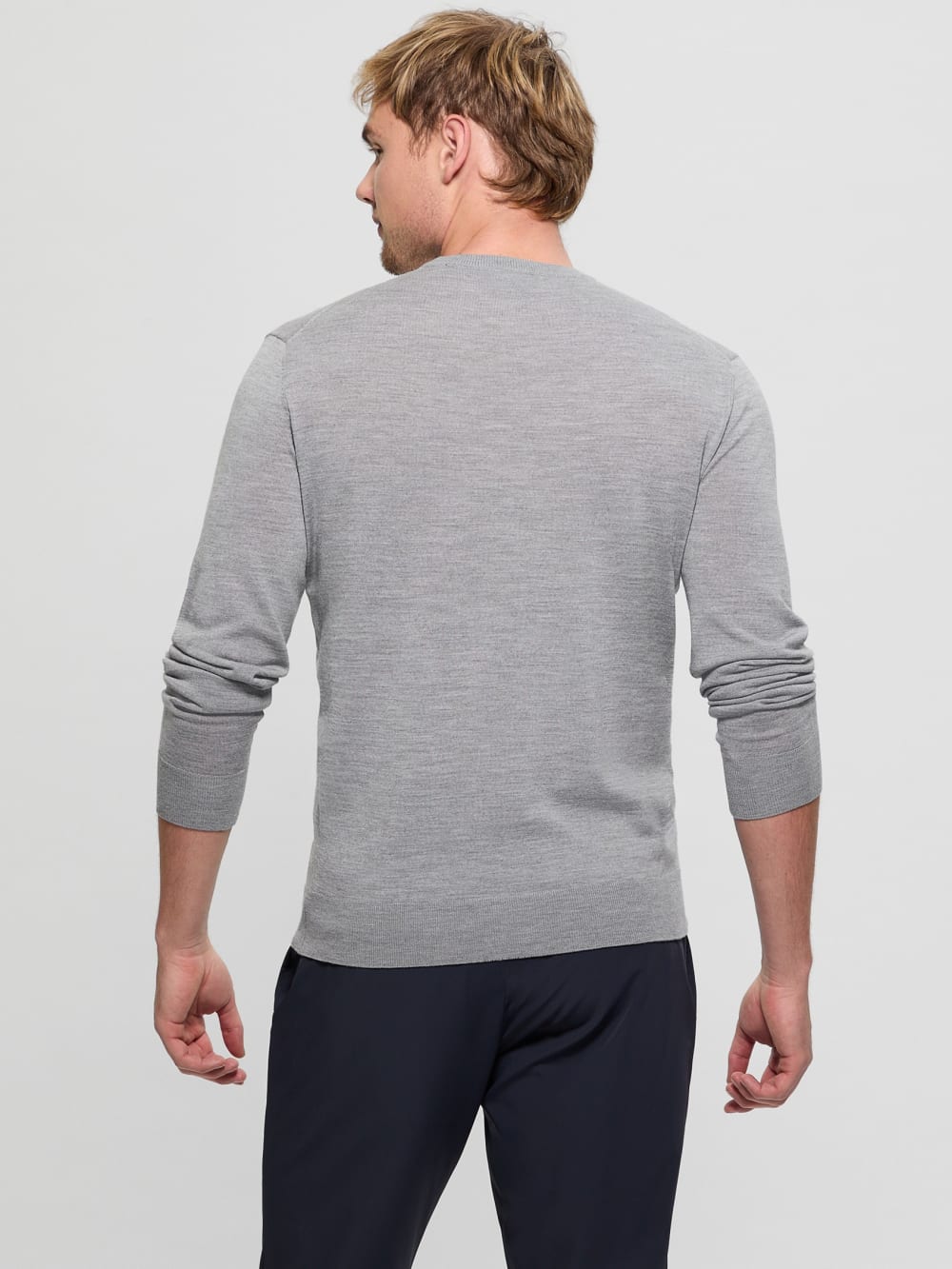 Fred Crewneck Wool Sweater - Guess