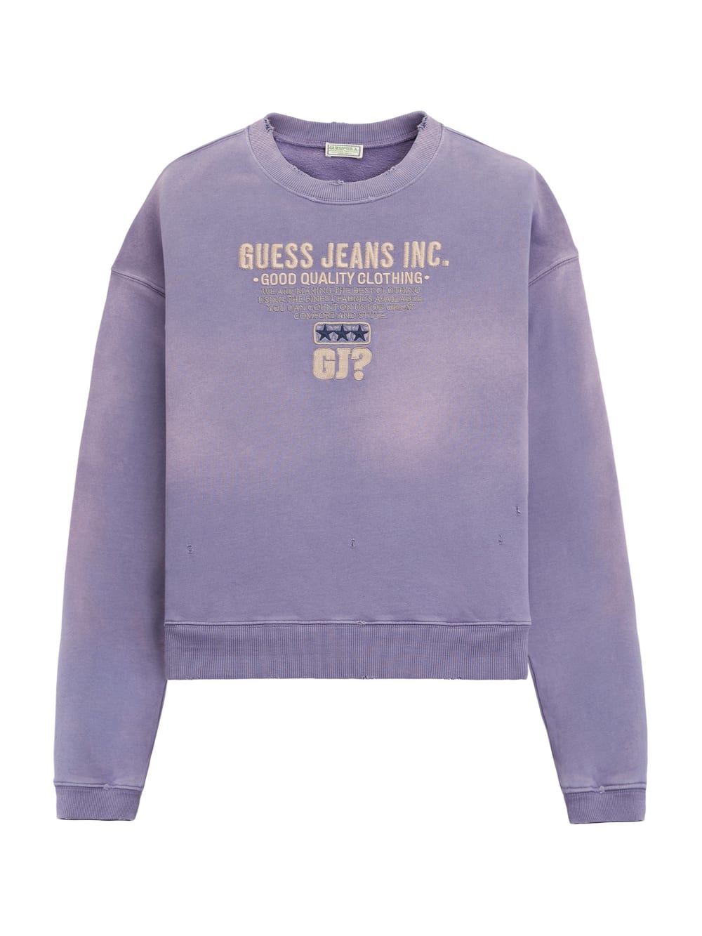 Script Logo Crewneck Sweatshirt - Guess