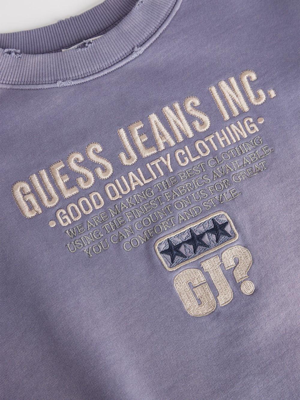Script Logo Crewneck Sweatshirt - Guess