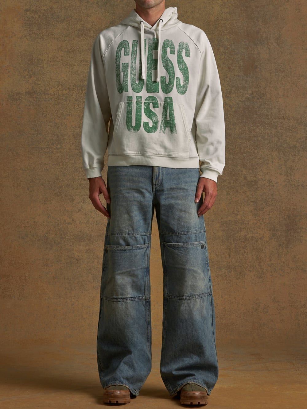 oversized logo hoodie - Guess