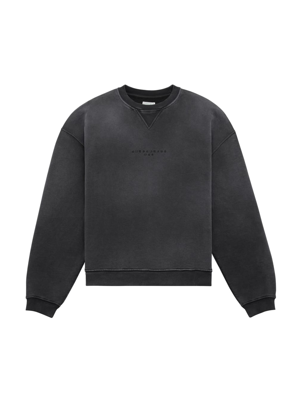 distressed logo crewneck - Guess
