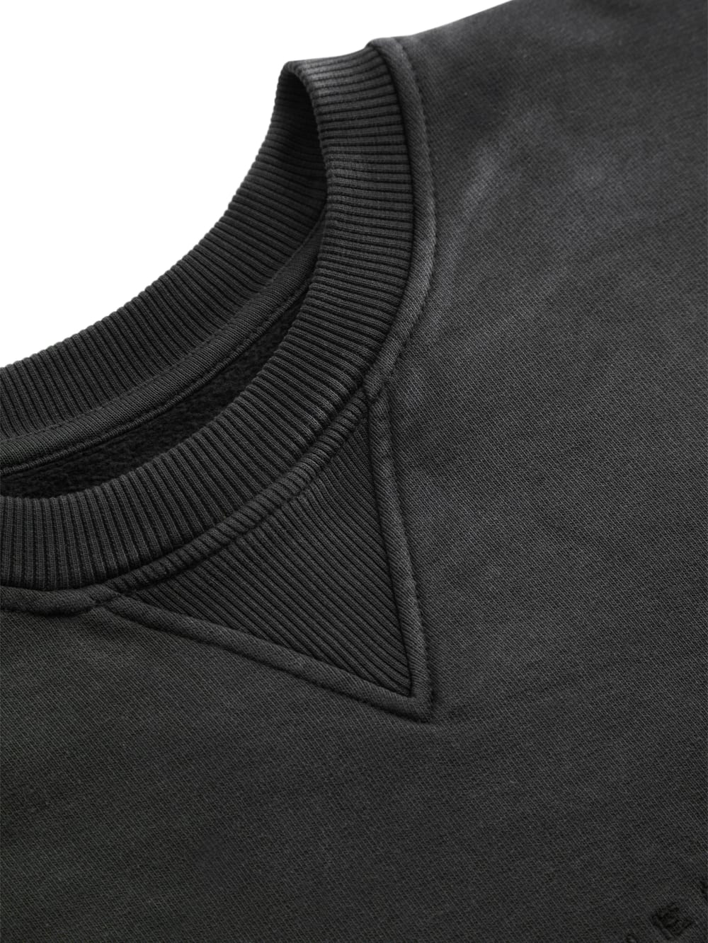 distressed logo crewneck - Guess