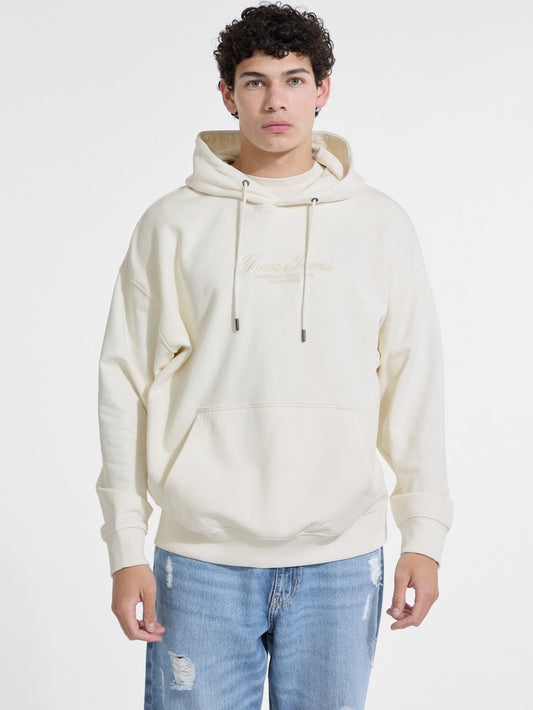 Embroidered Logo Hoodie - Guess