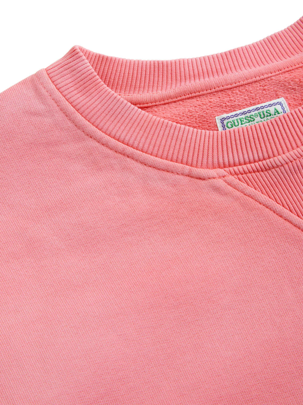 distressed logo crewneck - Guess