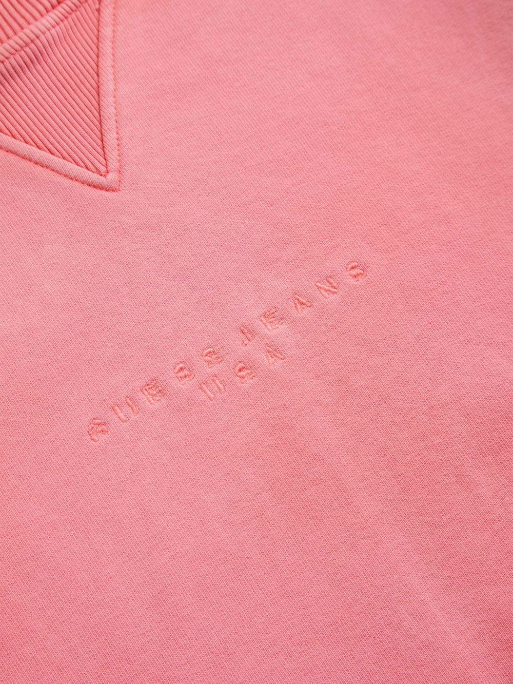 distressed logo crewneck - Guess