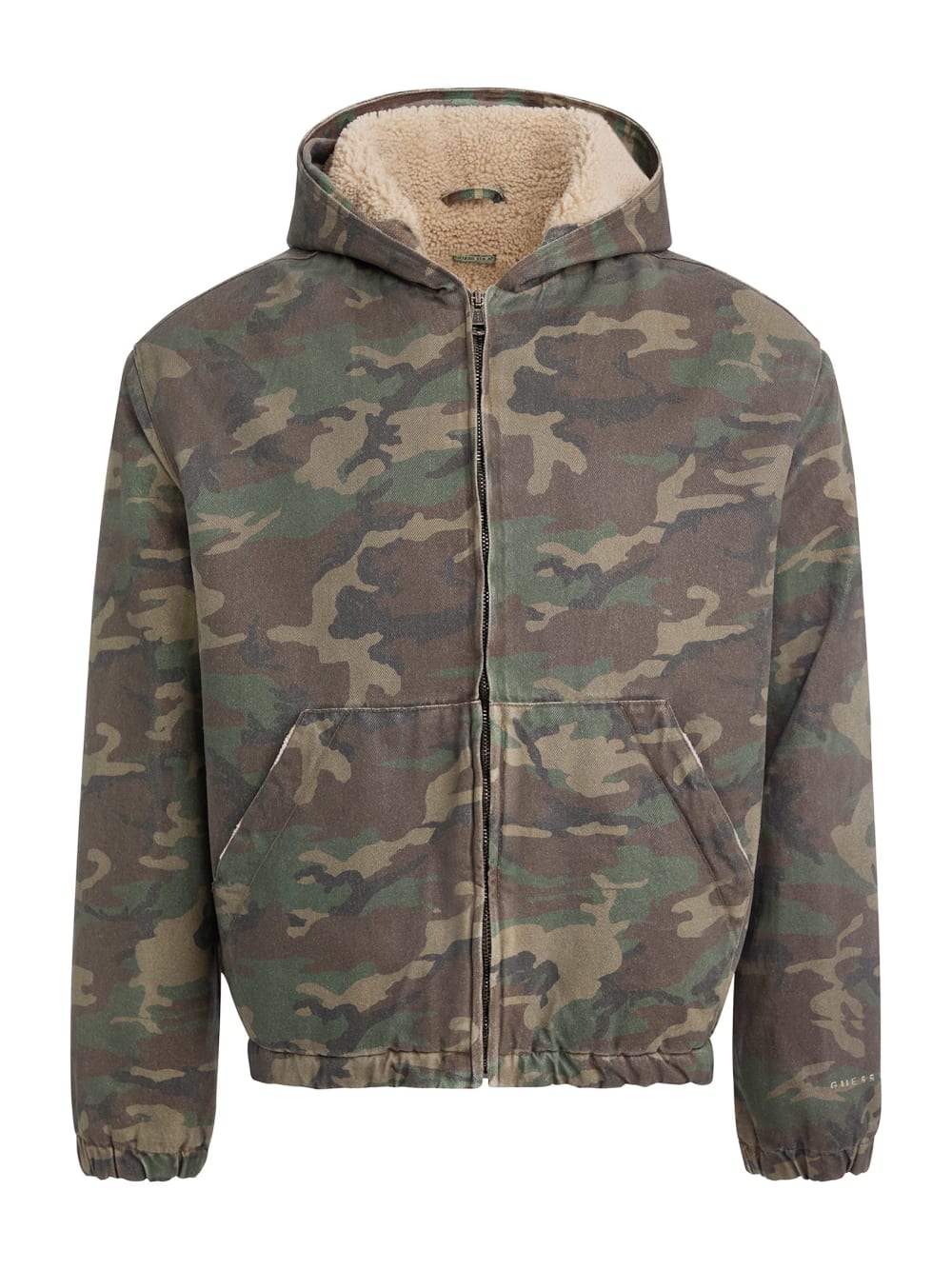 camo hoodie - Guess