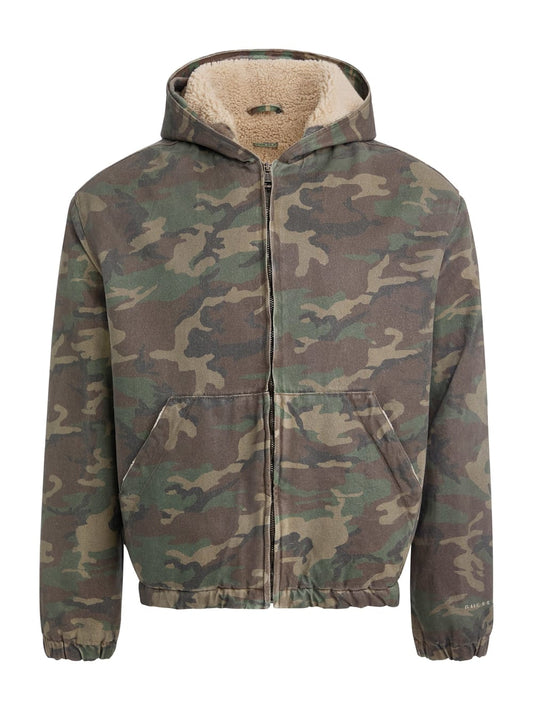 camo hoodie - Guess