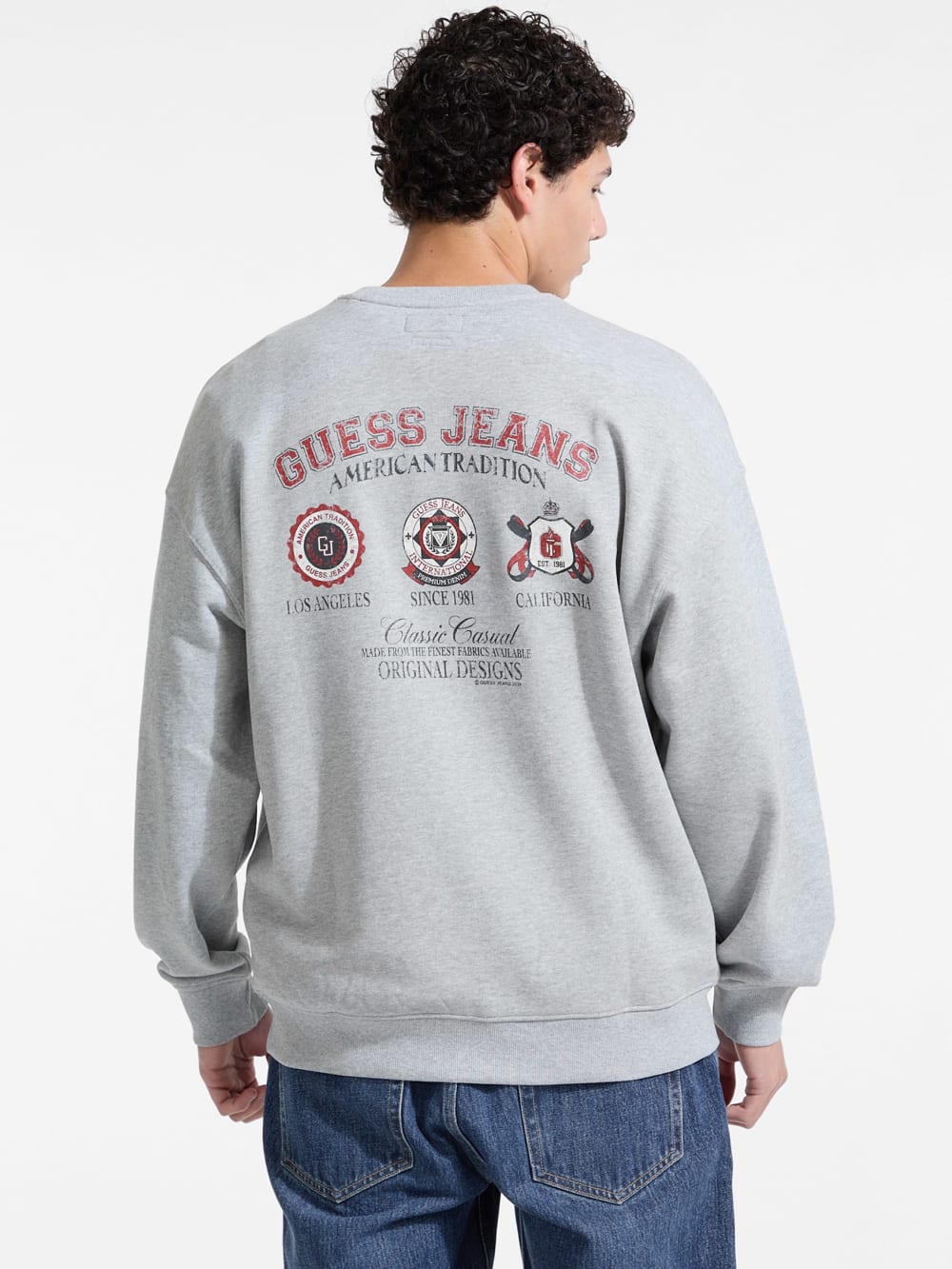 Varsity Logo Crewneck Sweatshirt - Guess